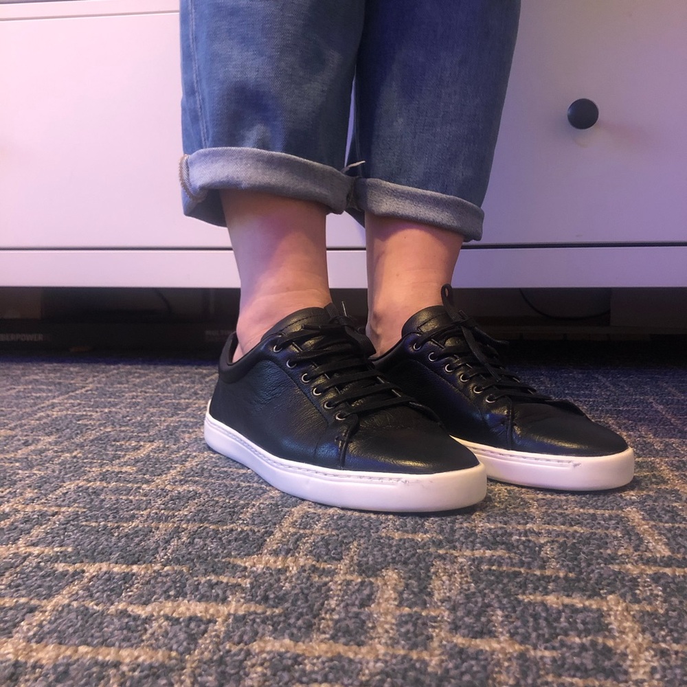 Rag& Bone Kent lace up leather sneakers US 8EU 38